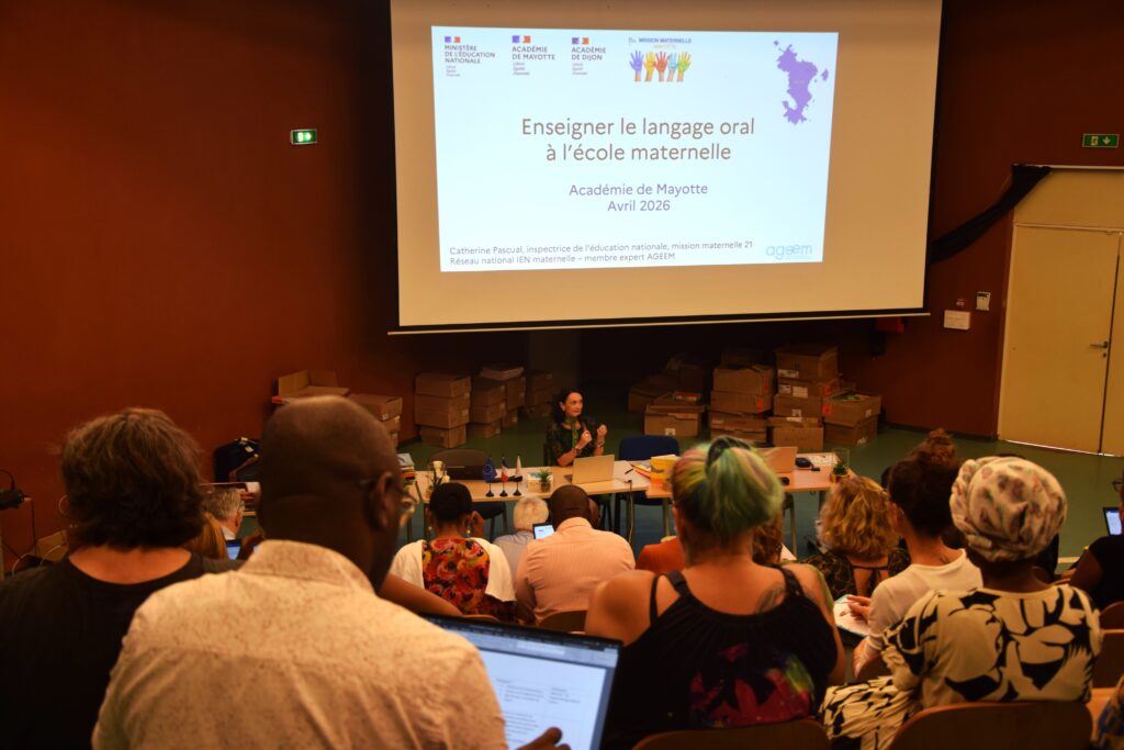 Séminaire, école maternelle, Rectorat, éducation, enfant, école, lecture, oral, langage, Mayotte