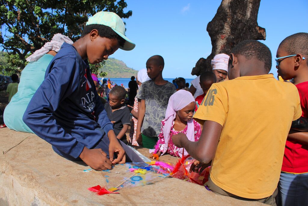 Mayotte, Acoua, festival du cerf-volant,