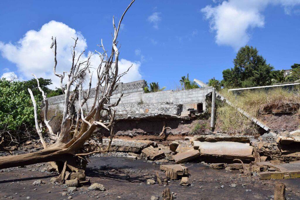 Mangajou, école maternelle, érosion, littoral, Sada, Mayotte