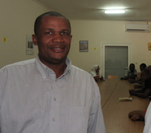 Hamidou Madi M'colo lors des négociations en 2011