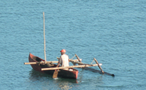 Pecheur pirogue
