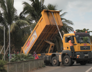 Camion benne