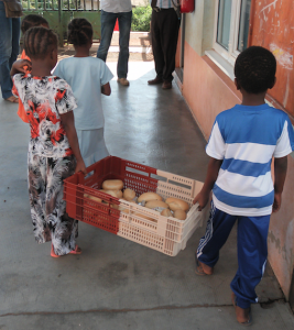 Distribution de gouter scolaire, un des chantiers à mener à bien