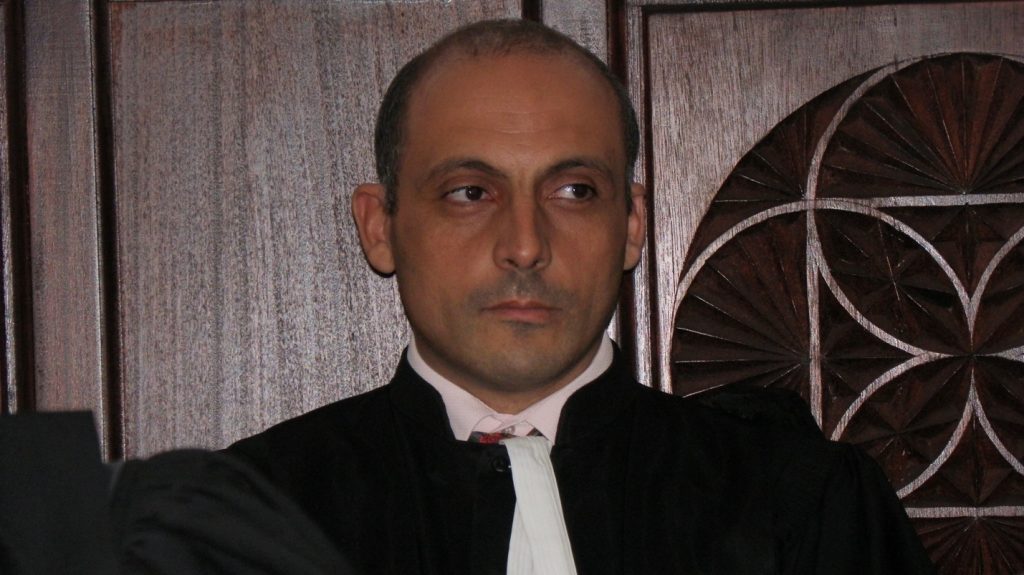 Hakim Karki, juge d'instruction au TGI de Mamoudzou