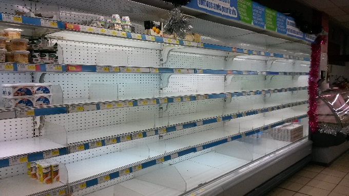 Plus de produits au rayon frais du Shopi de Mamoudzou-Centre