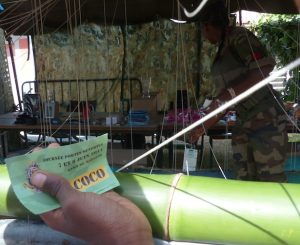 Un ticket coco contre un jeu des 1000 ficelles