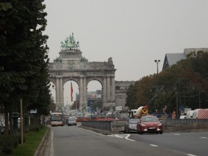 Bruxelles: l'avenue sur laquelle se sont installées les RUP françaises