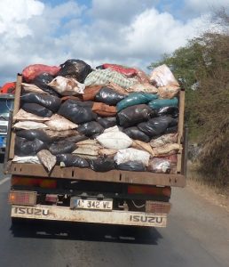 Camion déchets Koungou