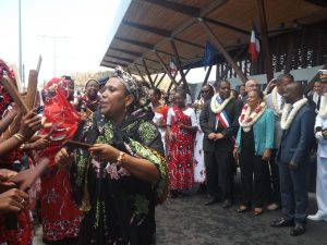 Christiane Taubira remercie les femmes dont l'accueil a ému la ministre