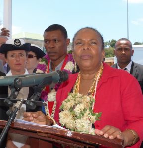 Discours de la ministre après l'inauguration de la prison