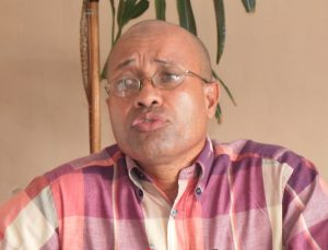 Djaanfar Salim Allaoui lors de son passage à Mayotte en sept 2012