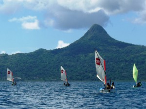 La voile, pas encore structurée autour d'une ligue