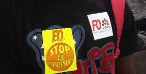 FO FGTA Autocollants stop aux licenciements