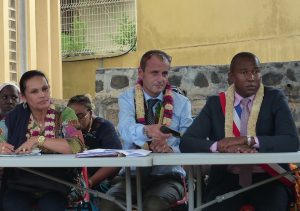 Sarah Mouhoussoune, Seymour Morsy et Ahamada Soihibou