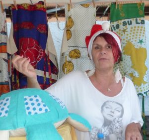 Pascale Tournoi, trésorière de Oufoundi, se réjouit du succès de cette journée
