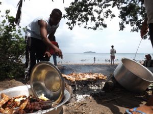 Mabawas sur la plage