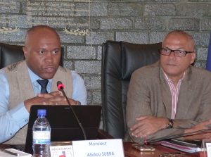 Abdou Subra et Jean-Pierre Salinière