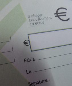 Chèque falsifiés