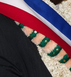 Maires écharpe
