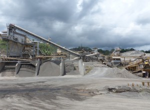 La carrière IBS à Kangani