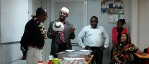 La ligue de football de Mayotte réunie pour le pot de départ de Chadhouili Touli