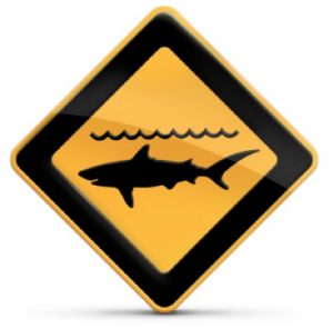 Panneau requin