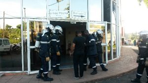 Début d'incendie au tribunal 26 3 15