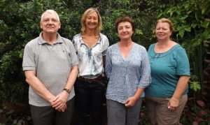 de l'Agence biomédicale en visite à Mayotte