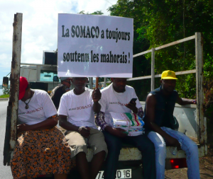 Somaco manif camion