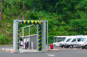 La toute nouvelle station de lavage