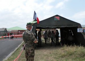 Exercice d'évacuation par le DLEM en 2010