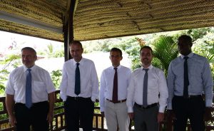La dream team, telle que la nomme Seymour Morsy à la tête d'une équipe au complet