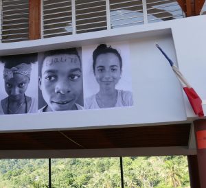 Egalité et drapeau français