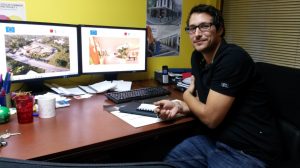 Philippe Bayard, l'architecte, chef de projet, chez AROM