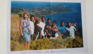 Une sortie à Saziley avec les lycéens de 1992