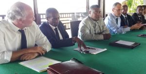 Habib Ben Chadouli, président de l'association Sport Mayotte ce jeudi 30 avril à la case Rocher