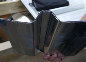 La tôle d'une épaisseur de 3mm