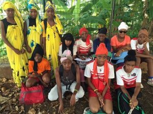 L'équipe de futsal du collège de Mtsamboro qui défendra les couleurs de Mayotte