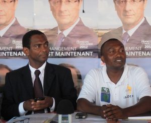 Ibrahim Aboubacar et Issouf Madi Moula en mars 2012