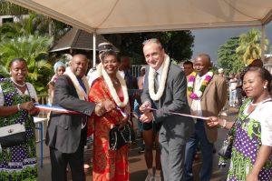Inauguration des Portes ouvertes sous un ciel menaçant