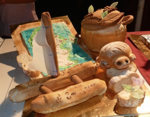 Un lagon reconstitué en pâte à pain par Gourmandise