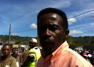 Madi Souffou, repréentant syndical à la Colas ne parvient pas à convaincre la base