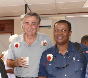 Daniel Courtin, directeur de la DEAL Mayotte et Hamidou Madi M'colo