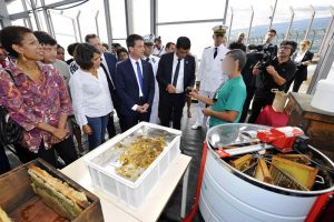 Le Premier ministre lors de sa visite à La Réunion ce jeudi 11 juin (Crédits photo : JIR)