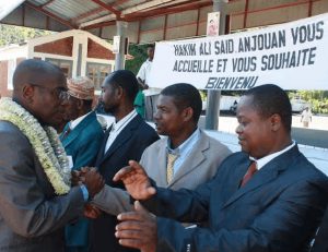 Hakime Ali Said à Anjouan en novembre 2013 (Photo D.R.)