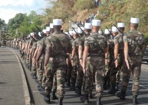 La légion toujours présente et organisatrice de ce défilé