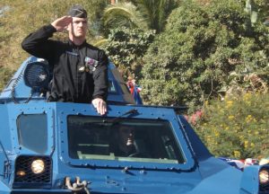 Les VBRG, véhicules blindés à roues, de la gendarmerie