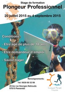 Formation plongee sous-marine