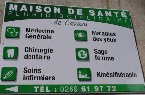 Maison de santé Cavani panneau