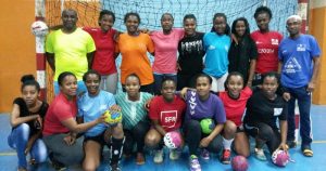 La sélection féminine de Mayotte de handball pour les Jeux des Îles